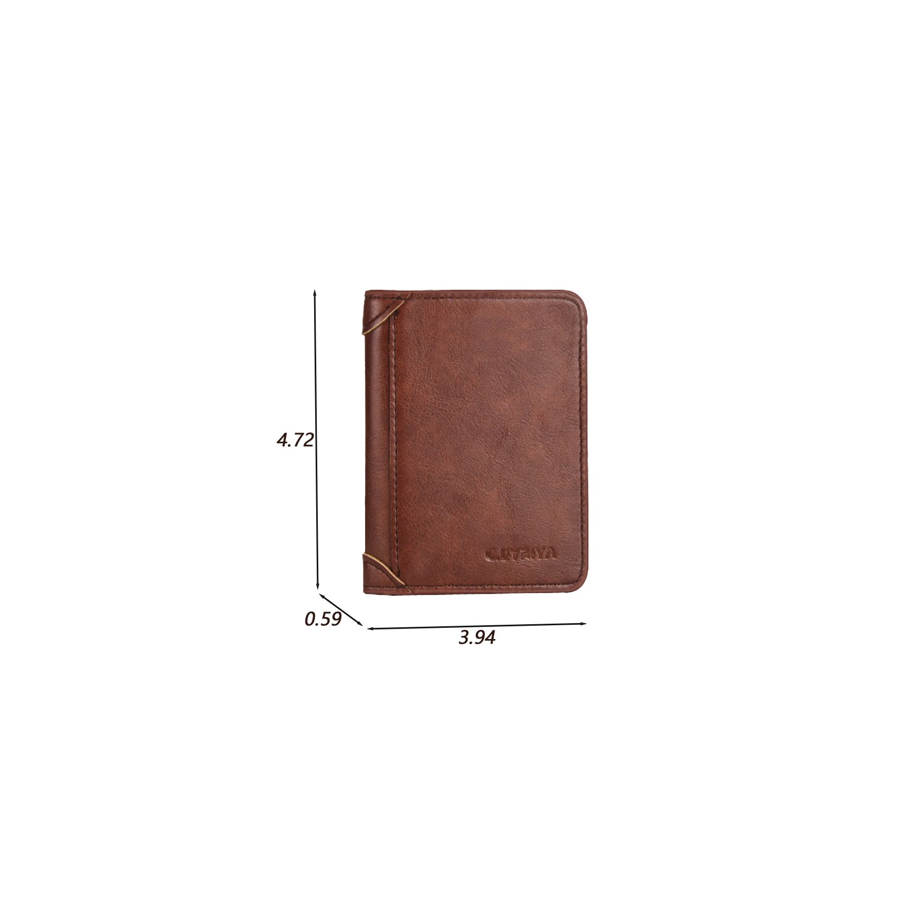Multi Functional Thin And Short Leather Wallet 3