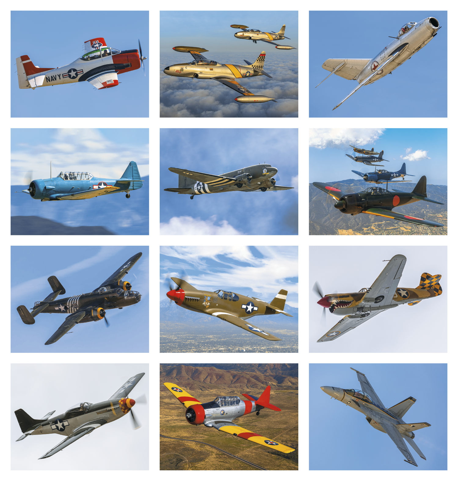 Triumph® Calendars Planes Calendar 3