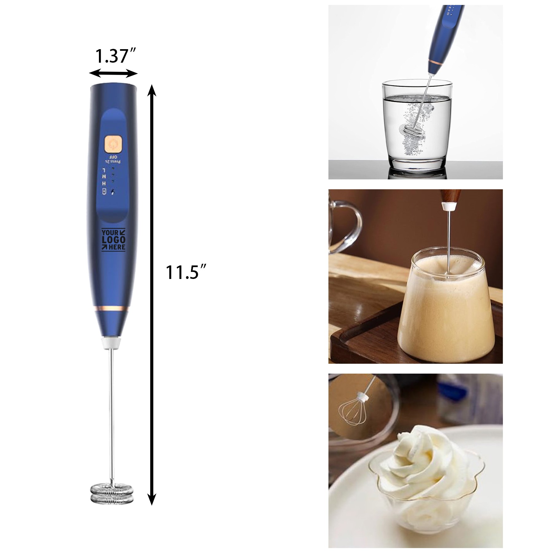Milk Frother Handheld Foam Maker 1