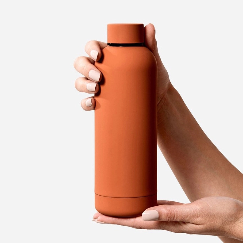 34 oz Rubber Paint Stainless Steel Water Bottle, custom water bottle with logo imprint 5