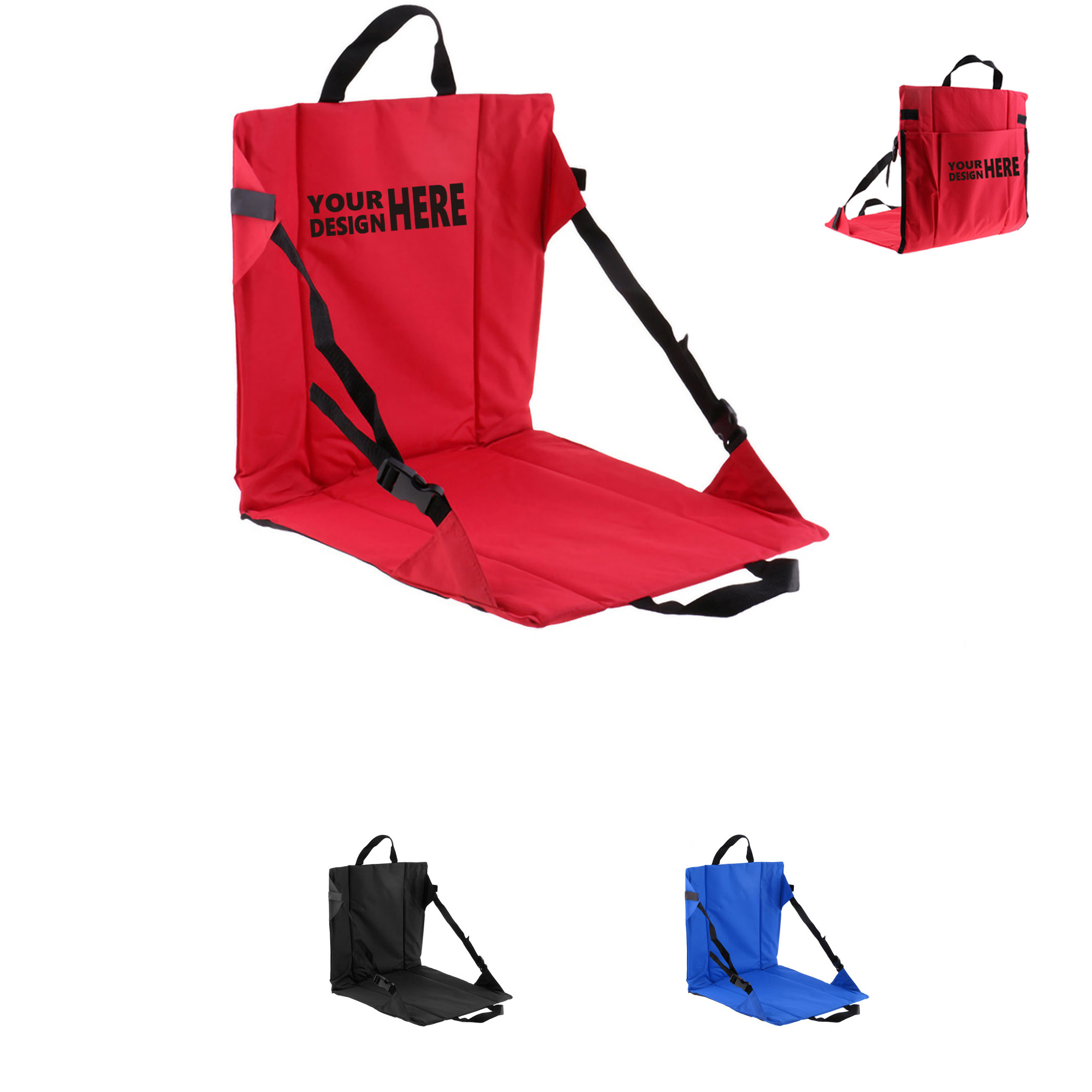 Portable Collapsible Padded Cushion Stadium Seat MOQ100 2