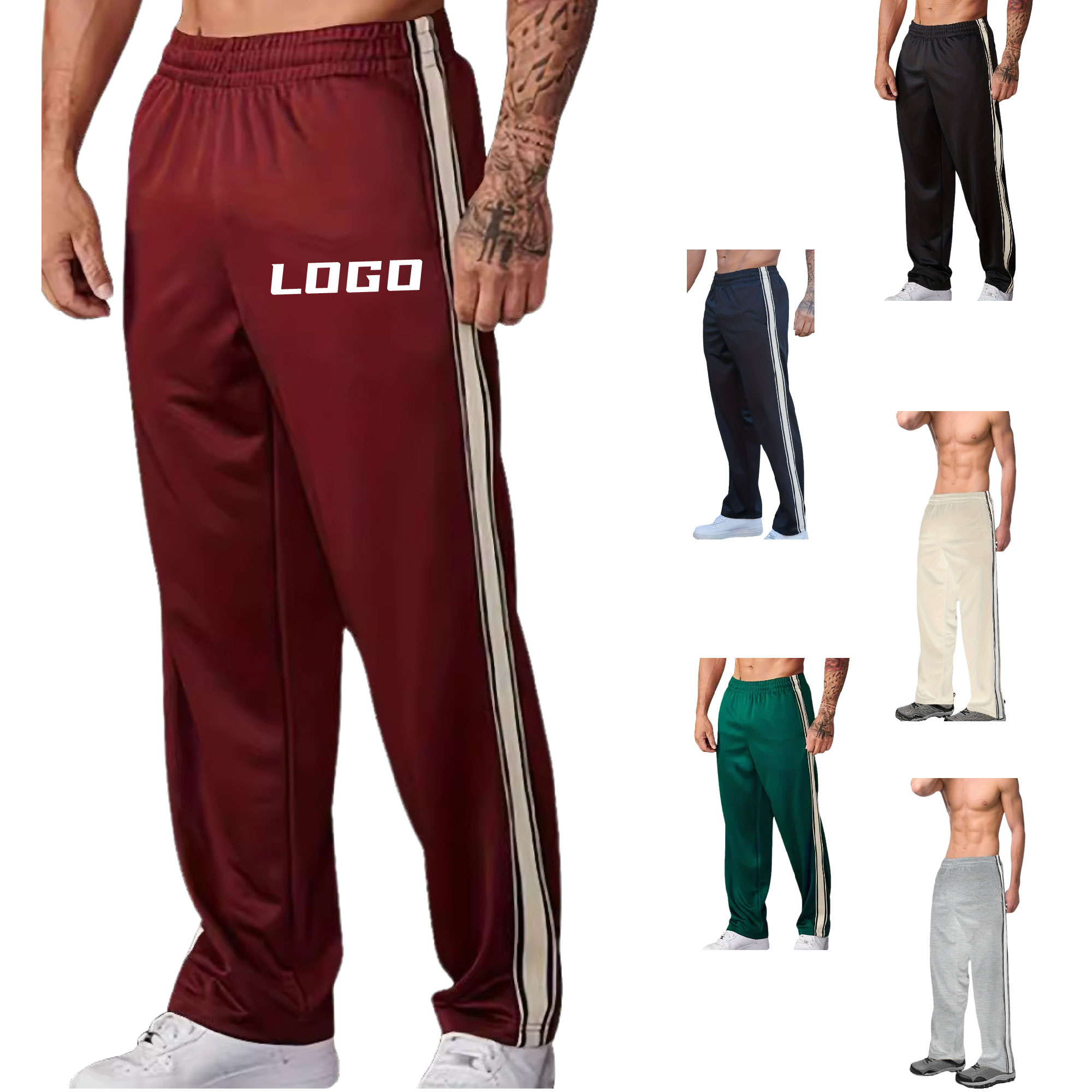 Unisex 220 GSM Poly Full Color Sublimation Long Pants 2
