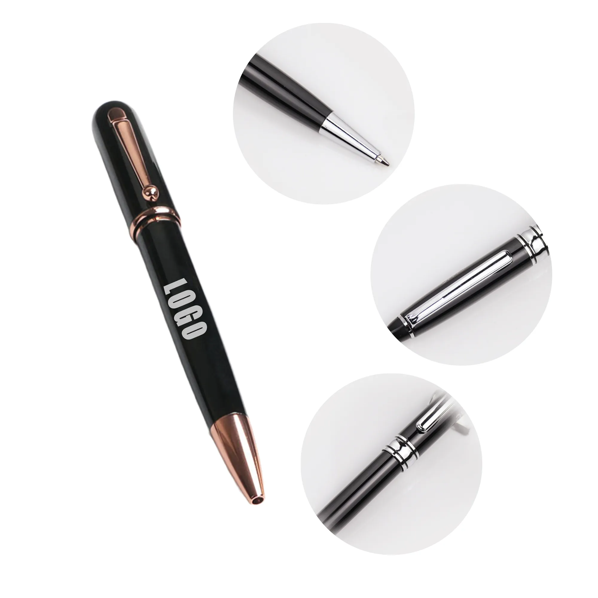 MOQ 10 PCS Useful Twist Action Pen 3