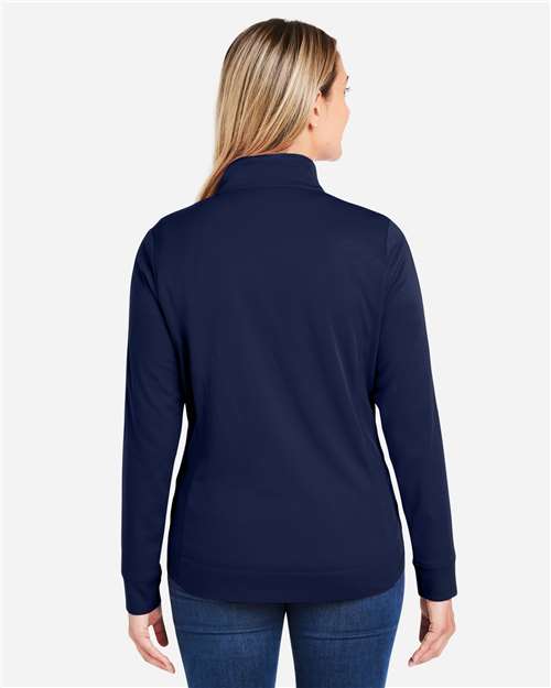 Women's Market Snag Protect Mesh Colorblock Quarter-Zip Pullover - CE404W 39