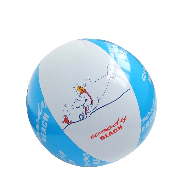 12" Inflated PVC Beach Ball 4