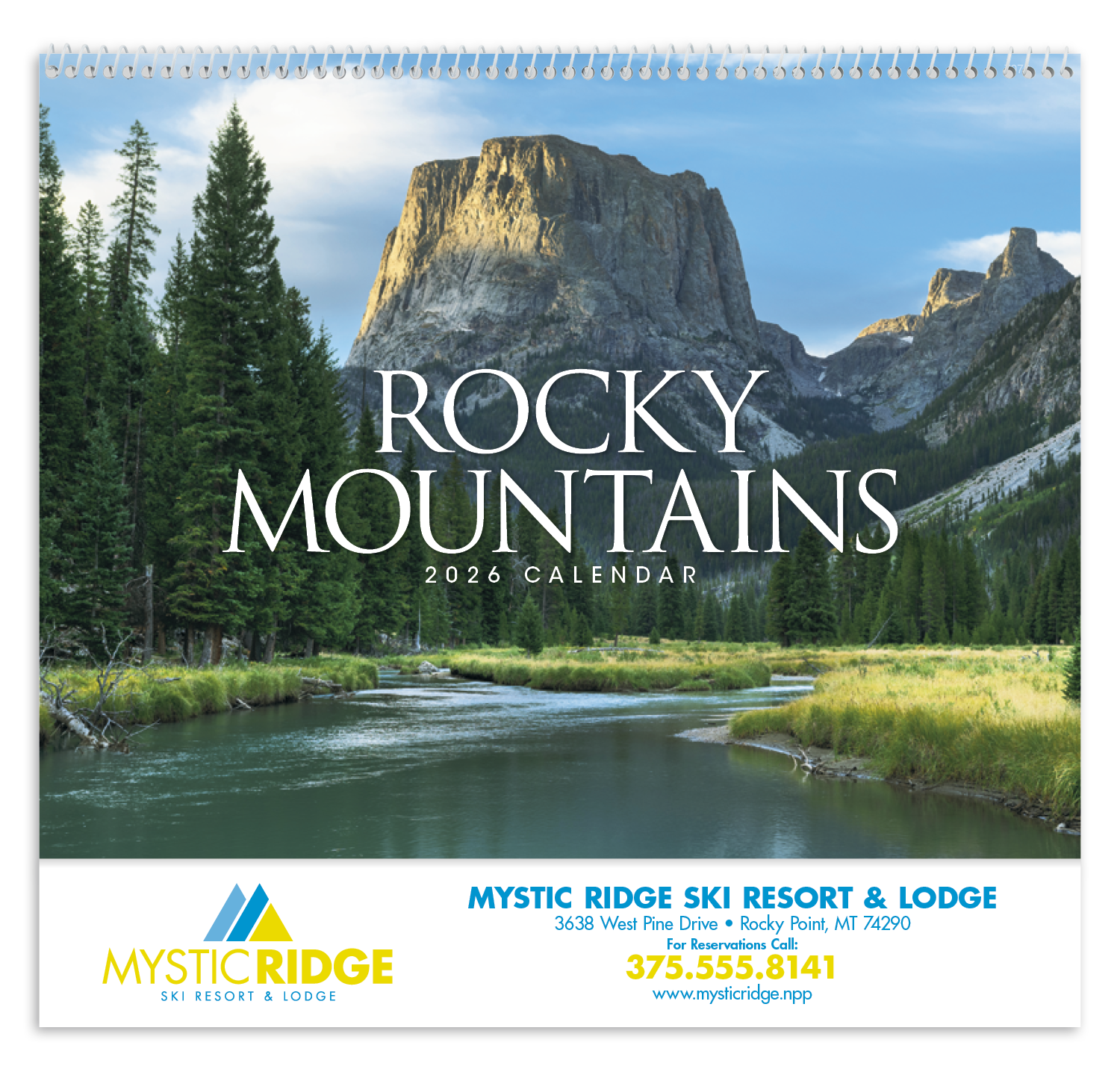 Good Value™ Rocky Mountains - Spiral Calendar 3