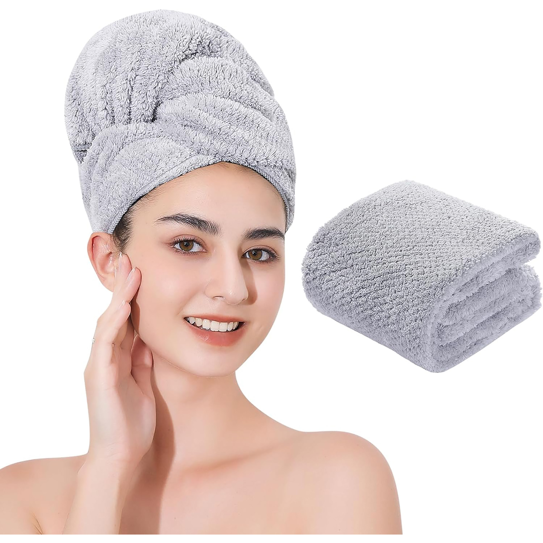 Microfiber Quick Dry Hair Towel 3