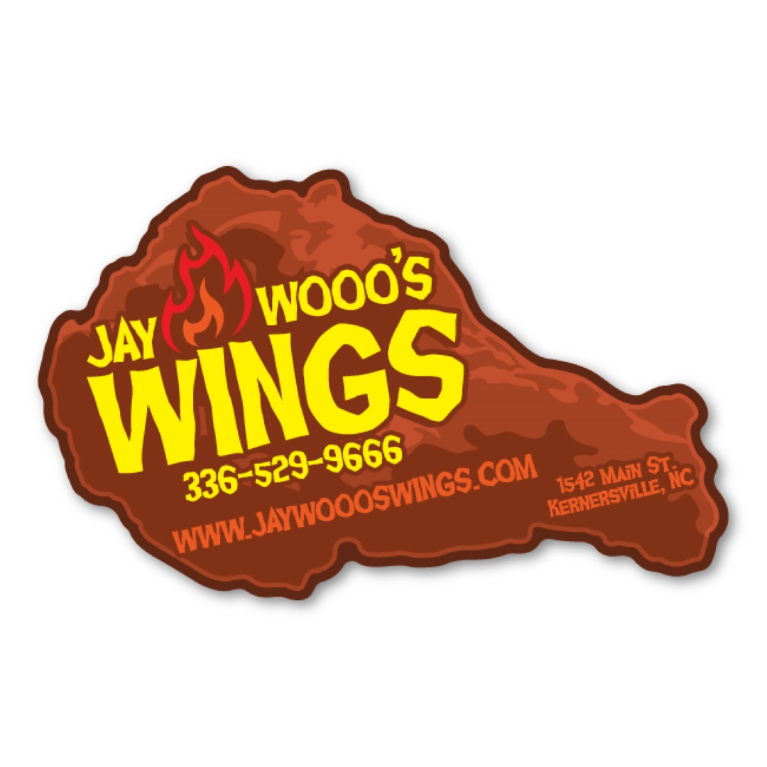 Buffalo Wings DS Magnet - 4.38" x 2.75" - 20 mil