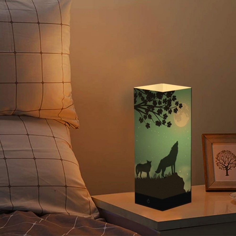 Night Light Lamp with Custom Full Color Paper Cover 9