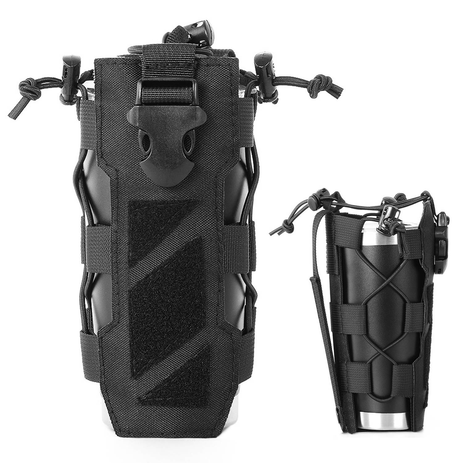 Adjustable Tactical Nylon Water Bottle Holder 7