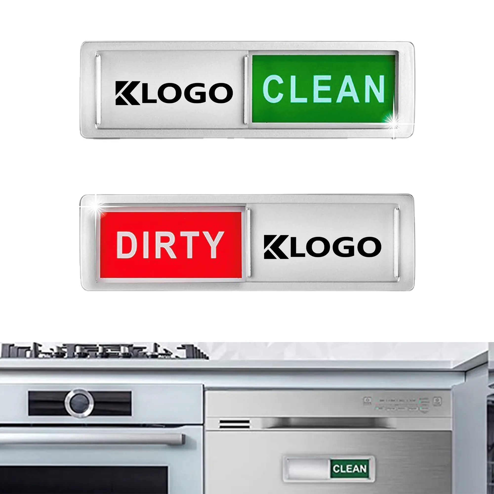 Dishwasher Magnet Clean Dirty Sign 2