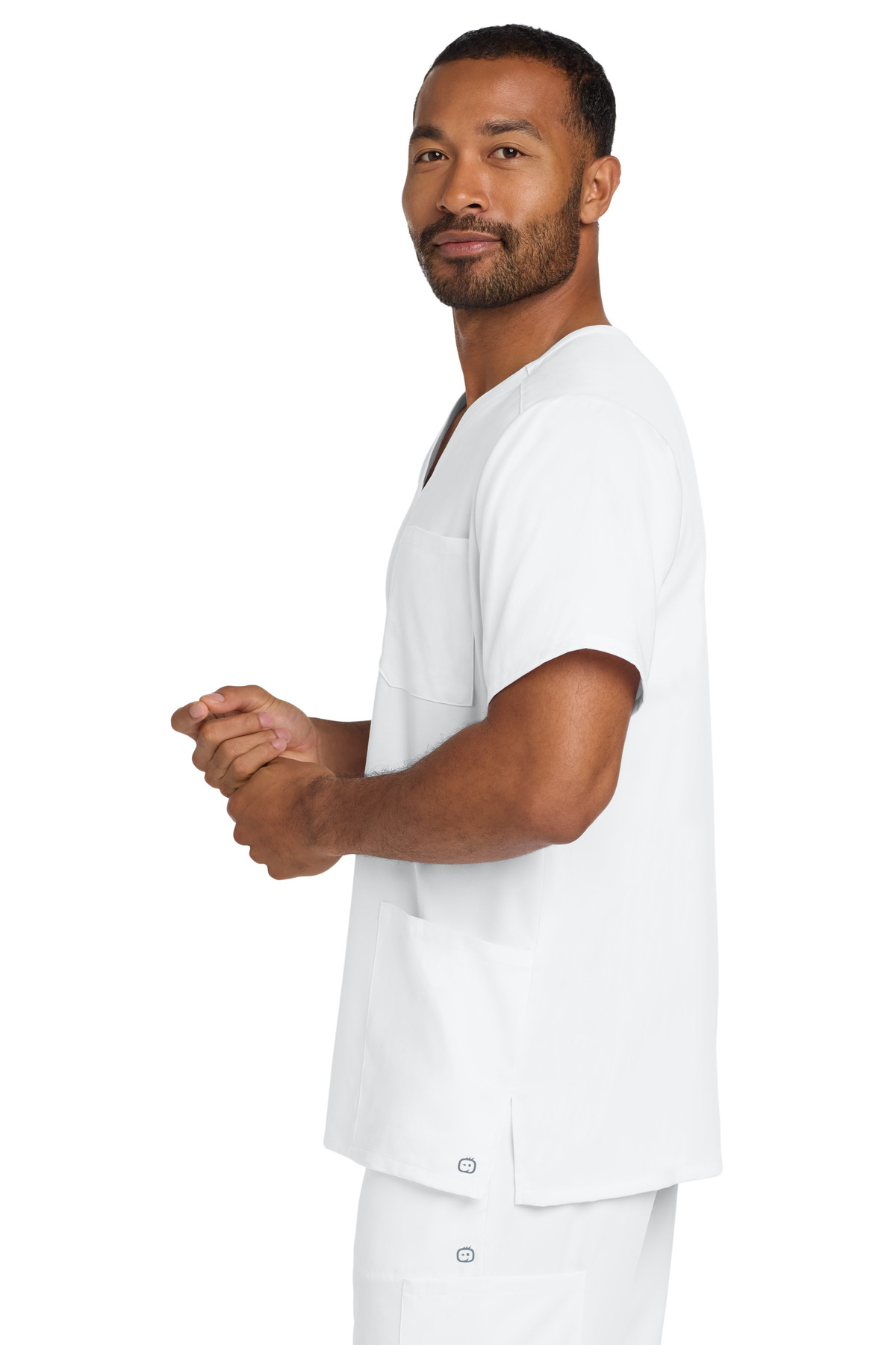 Wink Men's Premiere Flex V-Neck Top WW5068 21