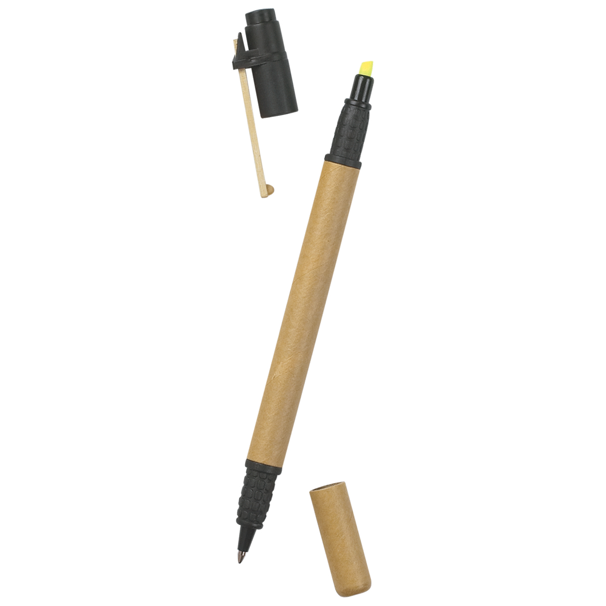 Dual Function Eco-Inspired Pen With Highlighter 2