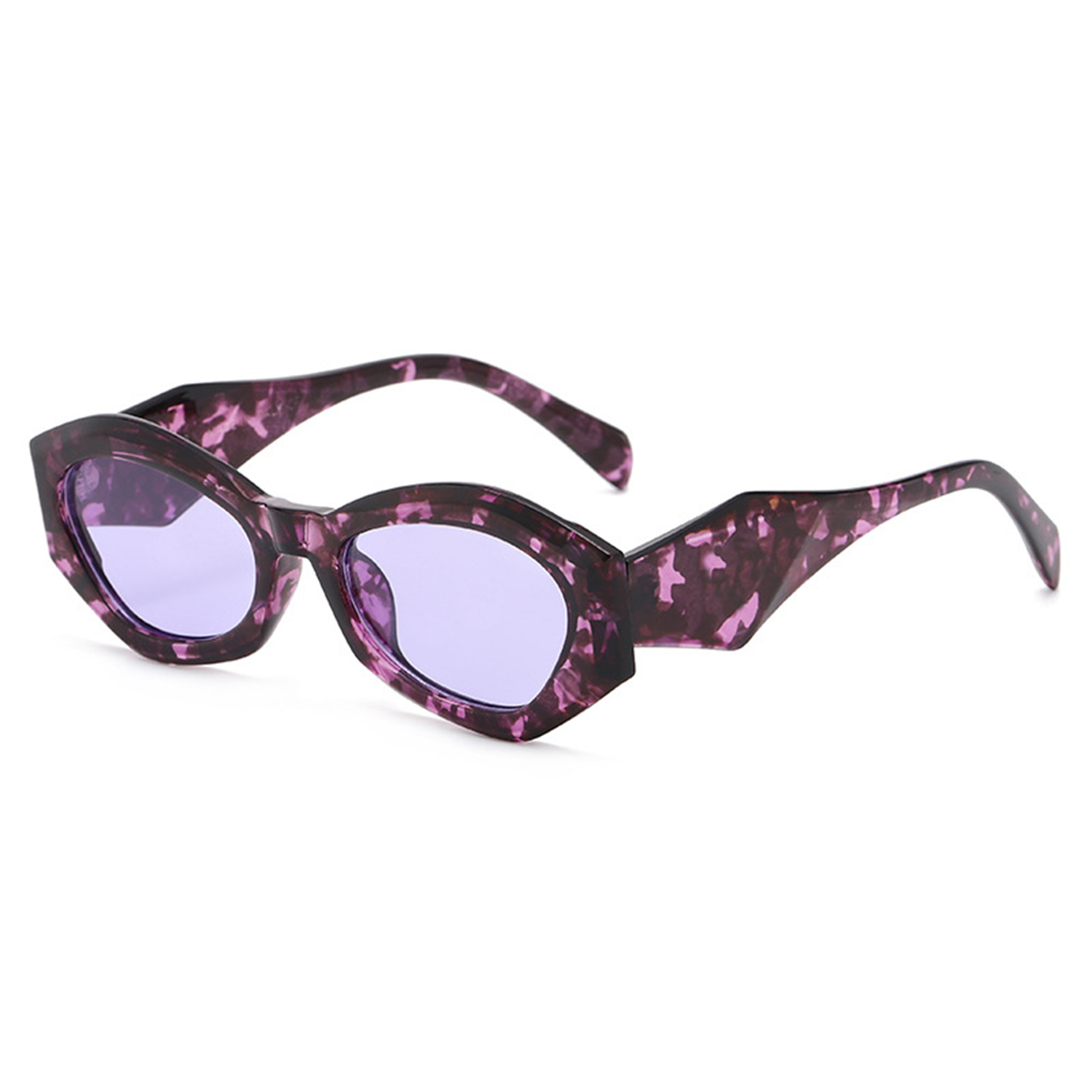 Vintage Oval UV Protected Cat Eye Sunglasses 4