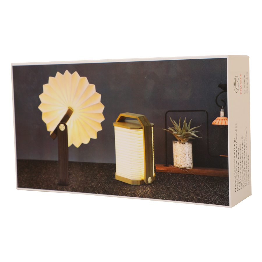Fashionable And Foldable Paper Lamp With Built In 1200mAh Rechargeable Battery 15