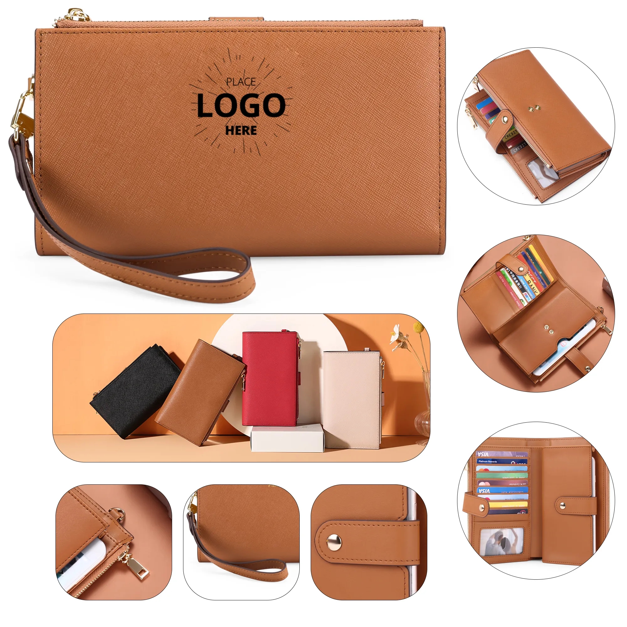Leather Pull Tab Card Wallet 3