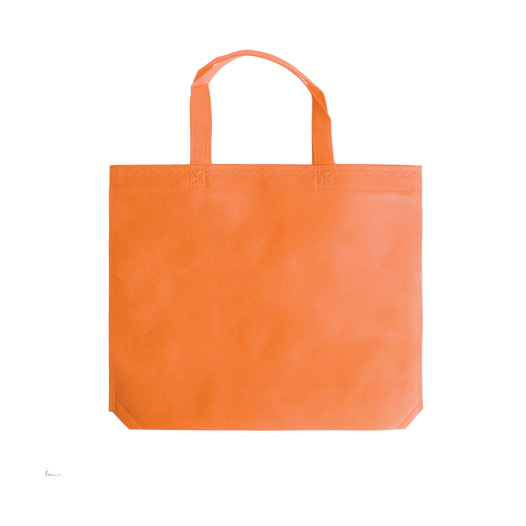 Heat Sealed Non-Woven Shopping Tote Bag(12 5/8" W x 14 15/16" H x 4" G) 4
