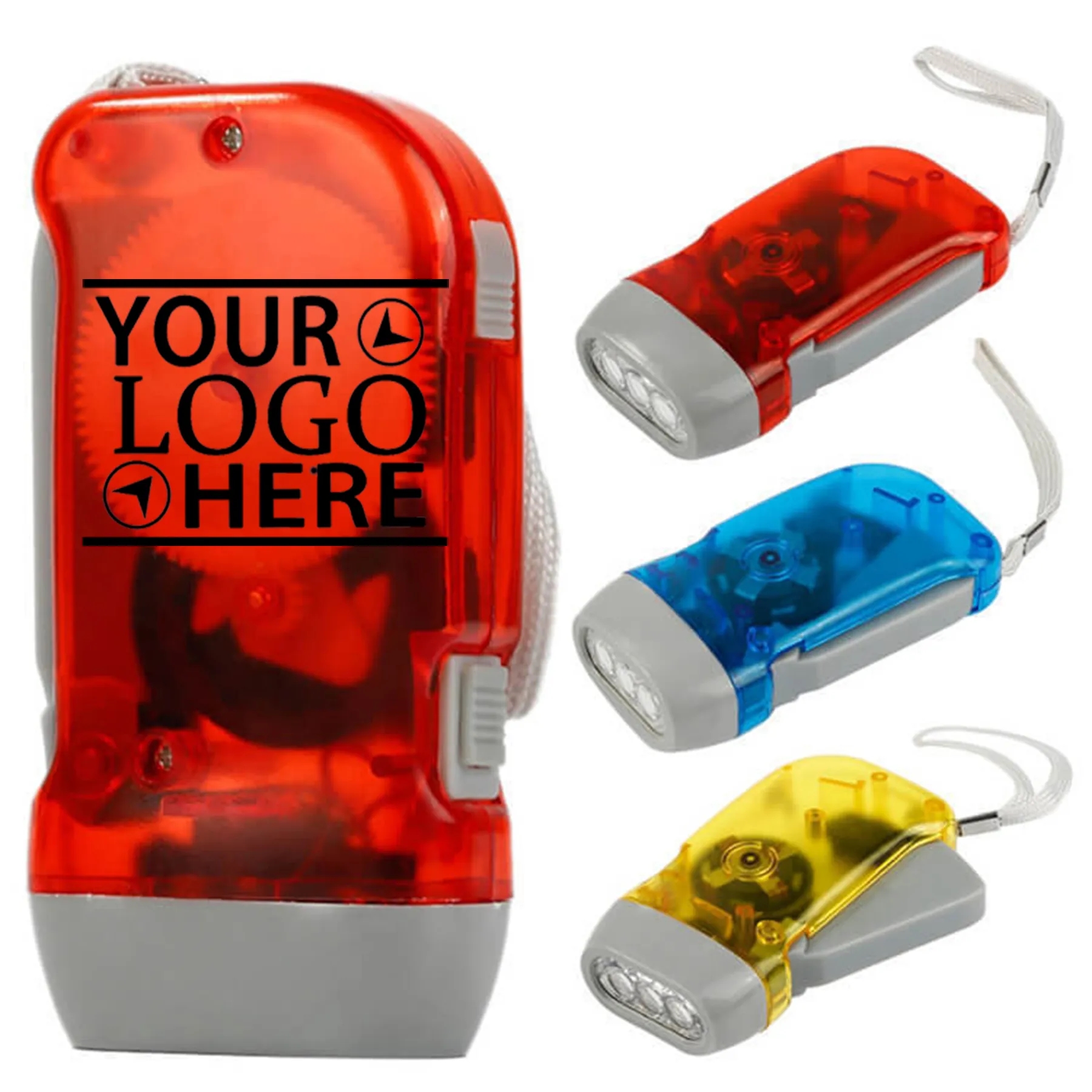 Manual Crank Flashlight 1