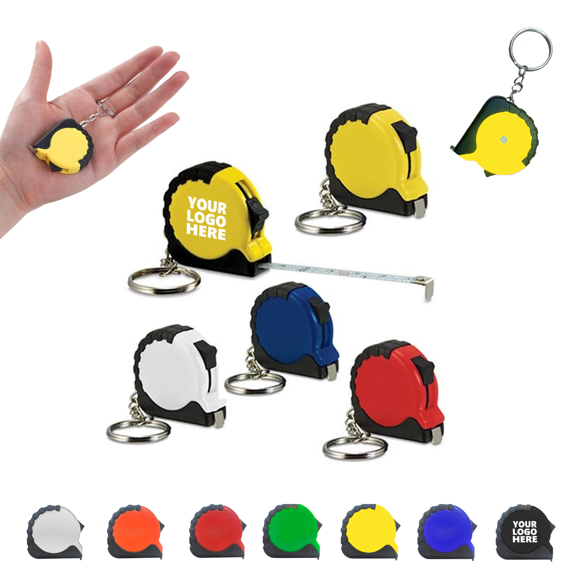 Tape Measure Key Chain 1