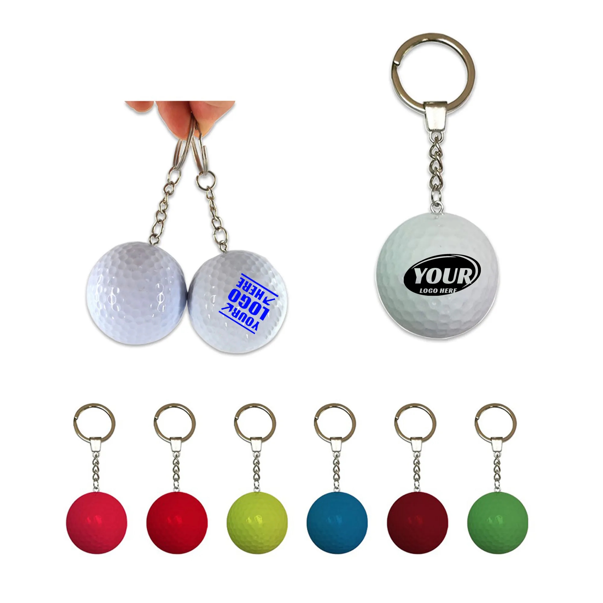 Golf Ball Key Chain 1