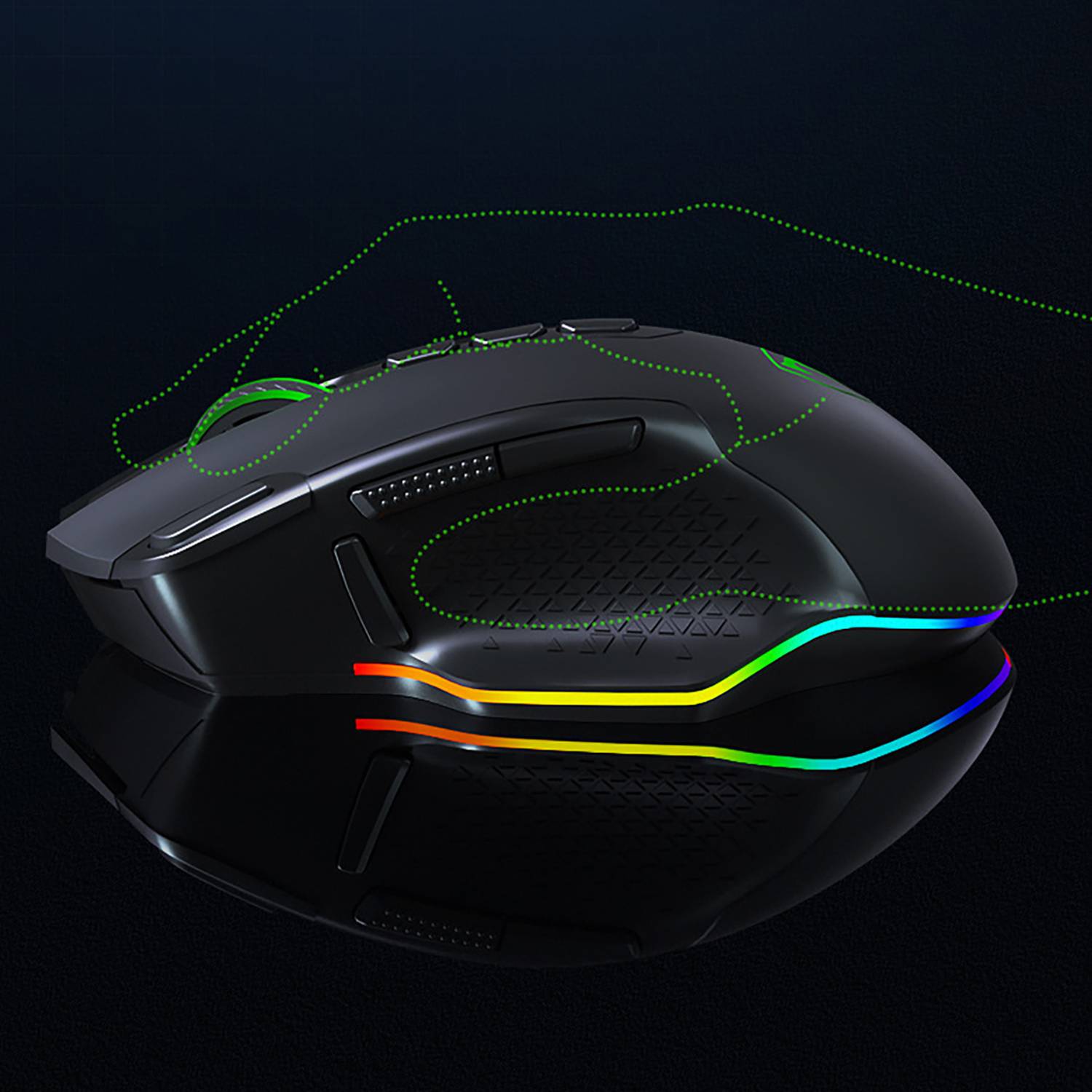 Rechargeable 50 Hour Battery Gaming & Office Dual-Mode Mouse 6