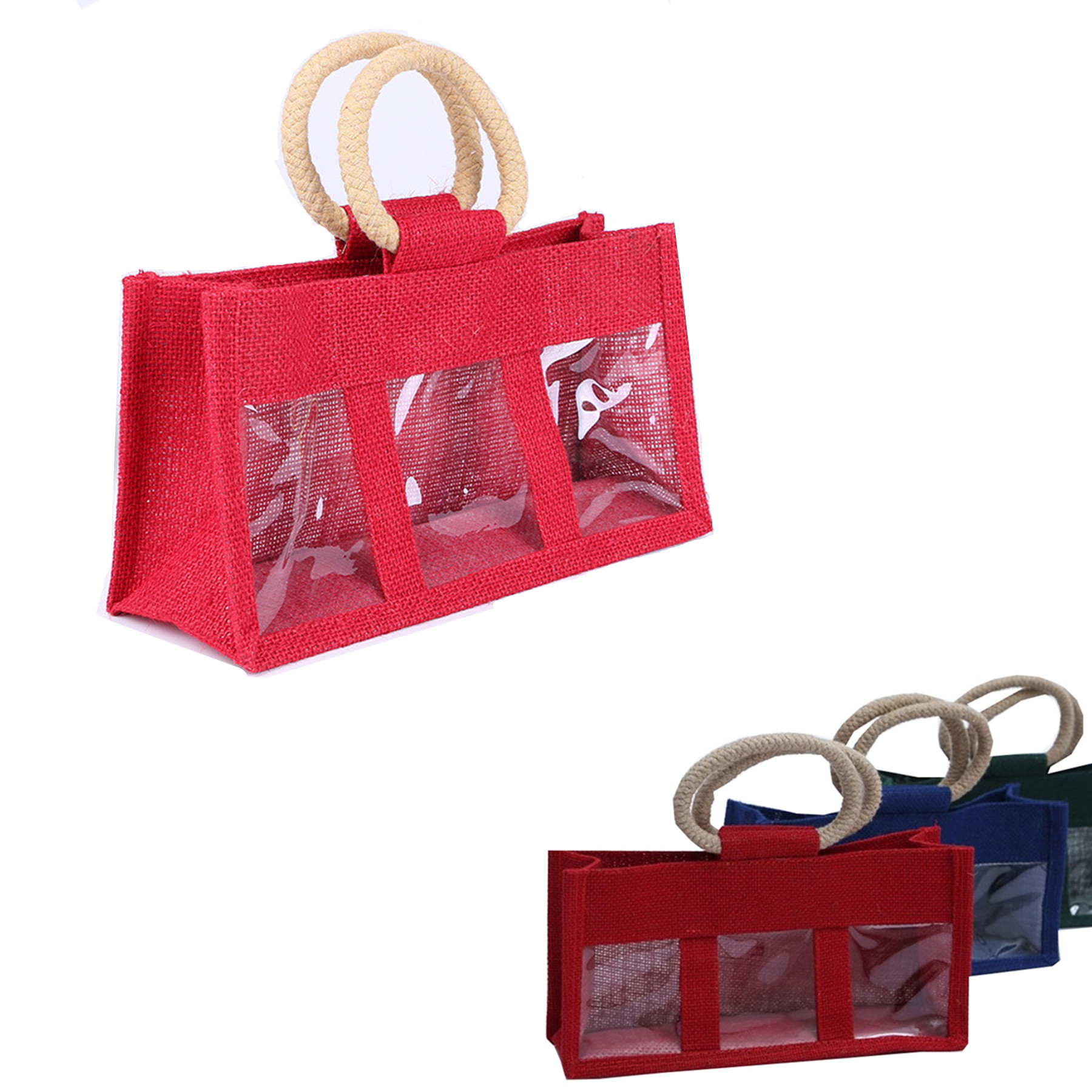 Jute Tote Bag, custom tote bag with logo imprint 1