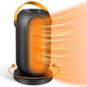 1200W Electric Space Heater With Thermostat PTC 4