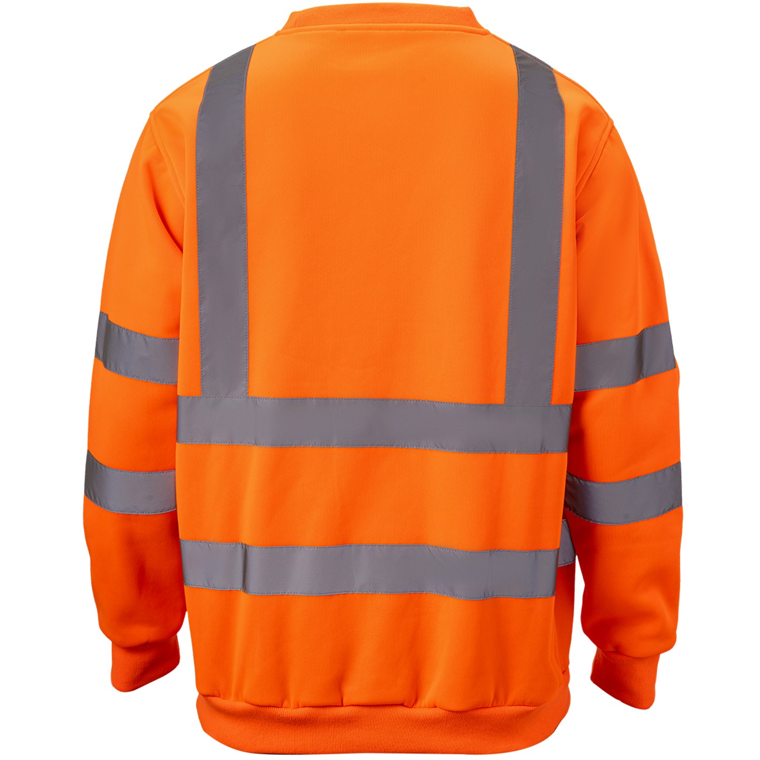 Class 3 Double Band 2" Reflective Tape Safety Sweatshirt 10