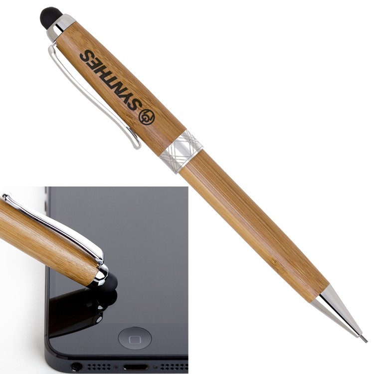 Eco II Stylus Tool with Bamboo Mechanical Pencil 3