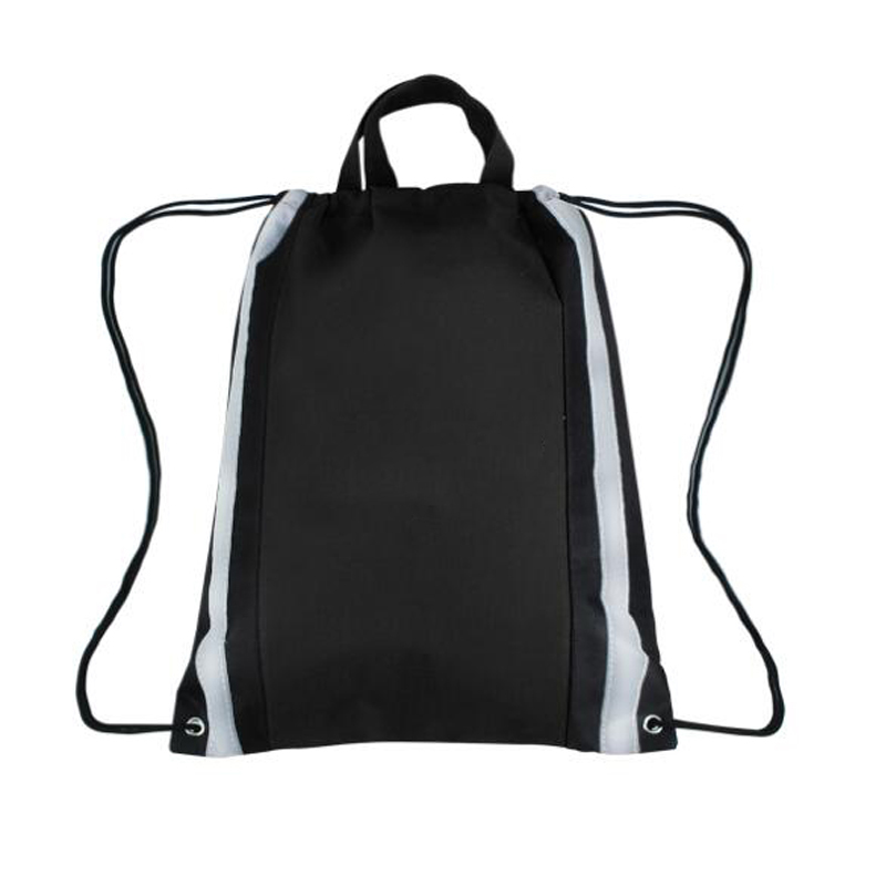 Polyester Reflective Drawstring Backpack 5