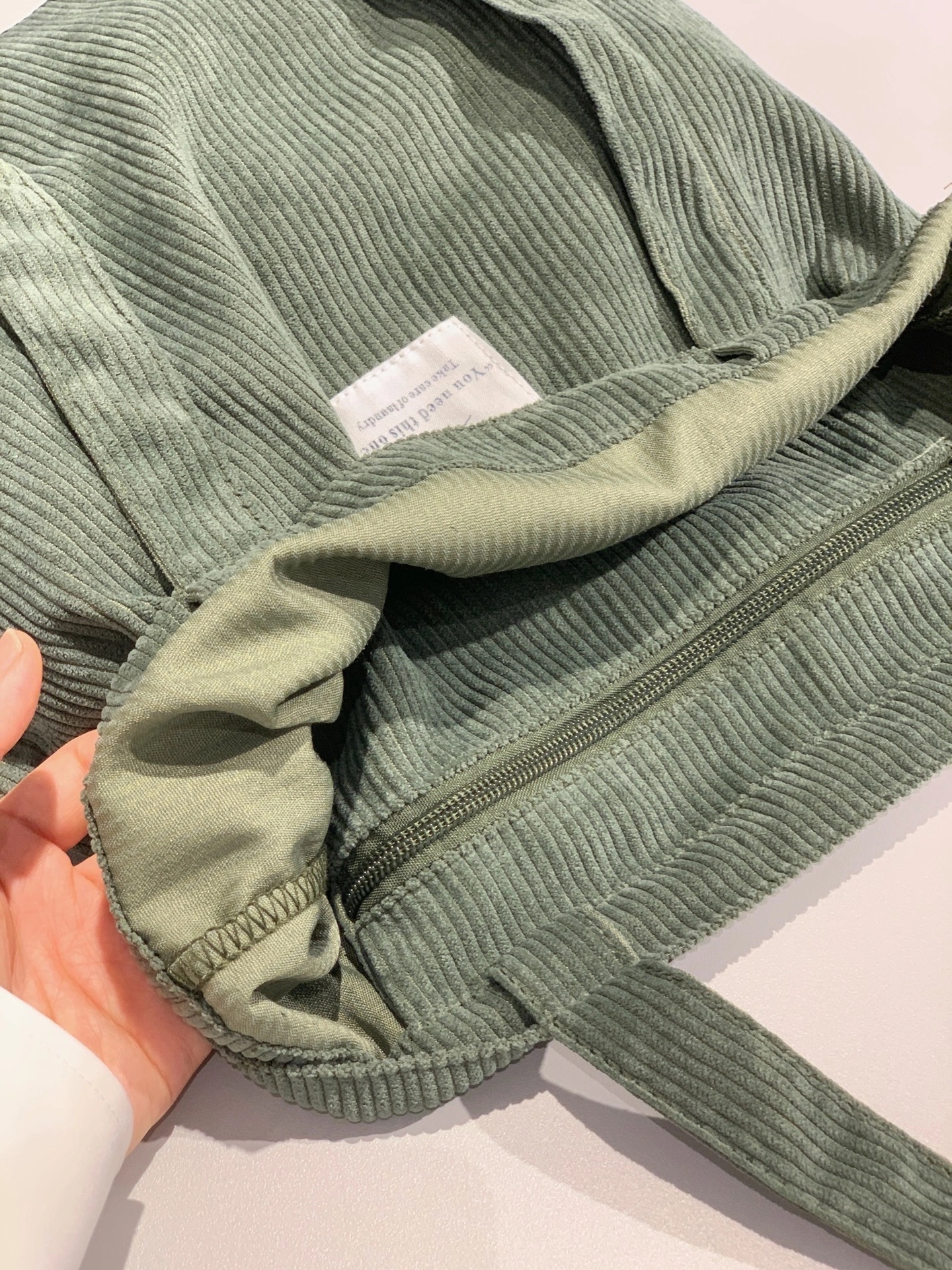 Tote Handbag With Pocket, custom tote bag with logo imprint 18