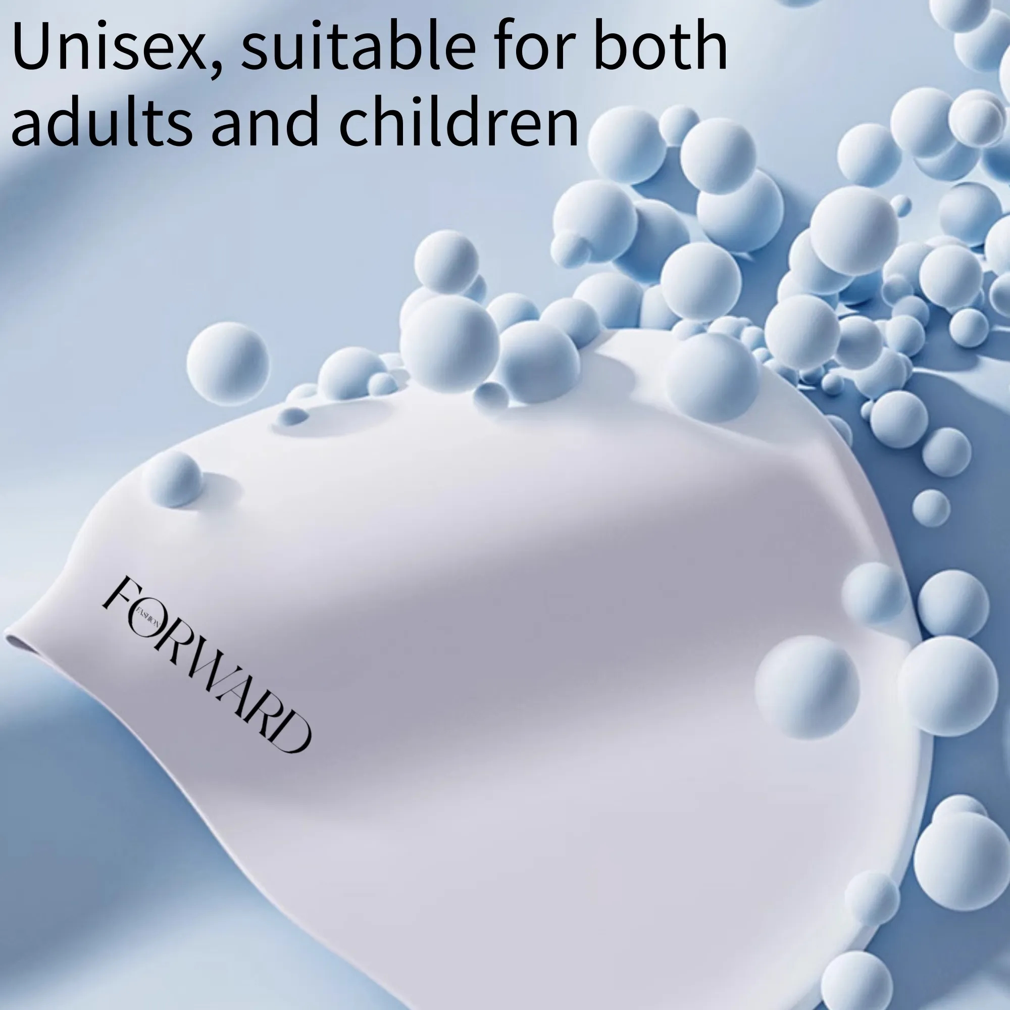 Custom Logo Swim Caps, Secure Fit, Aquatic Sports 4