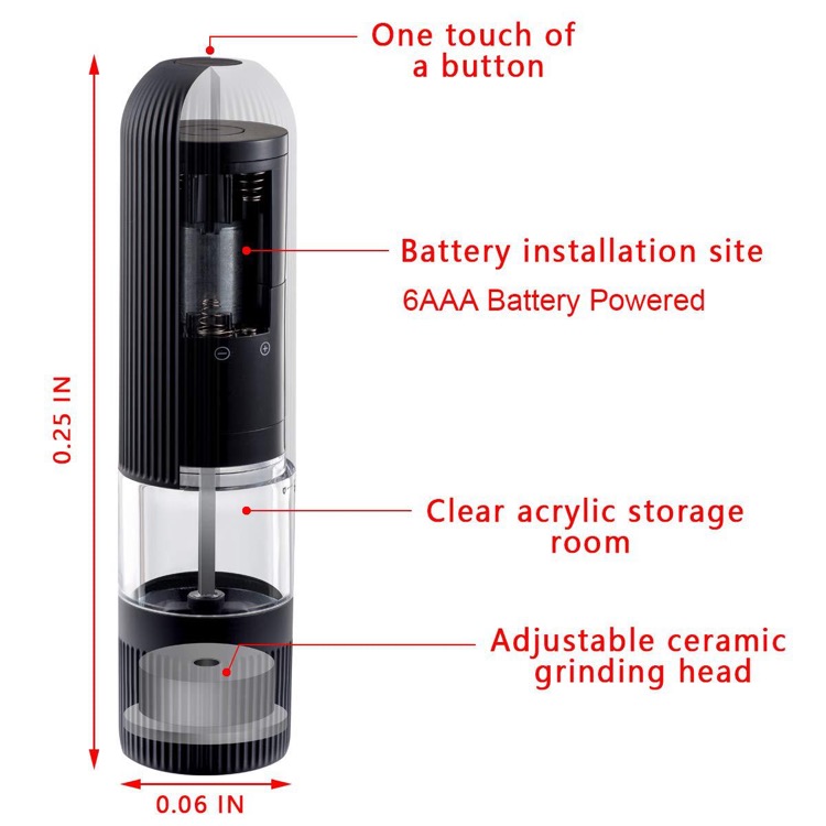 Electric pepper grinder 5