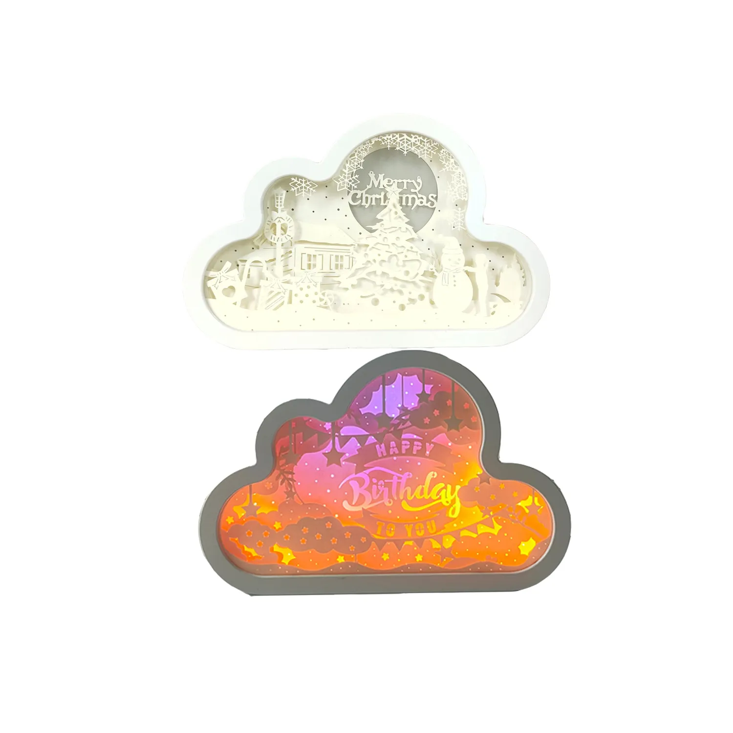 3D Stereoscopic Paper Carving Lamp 2