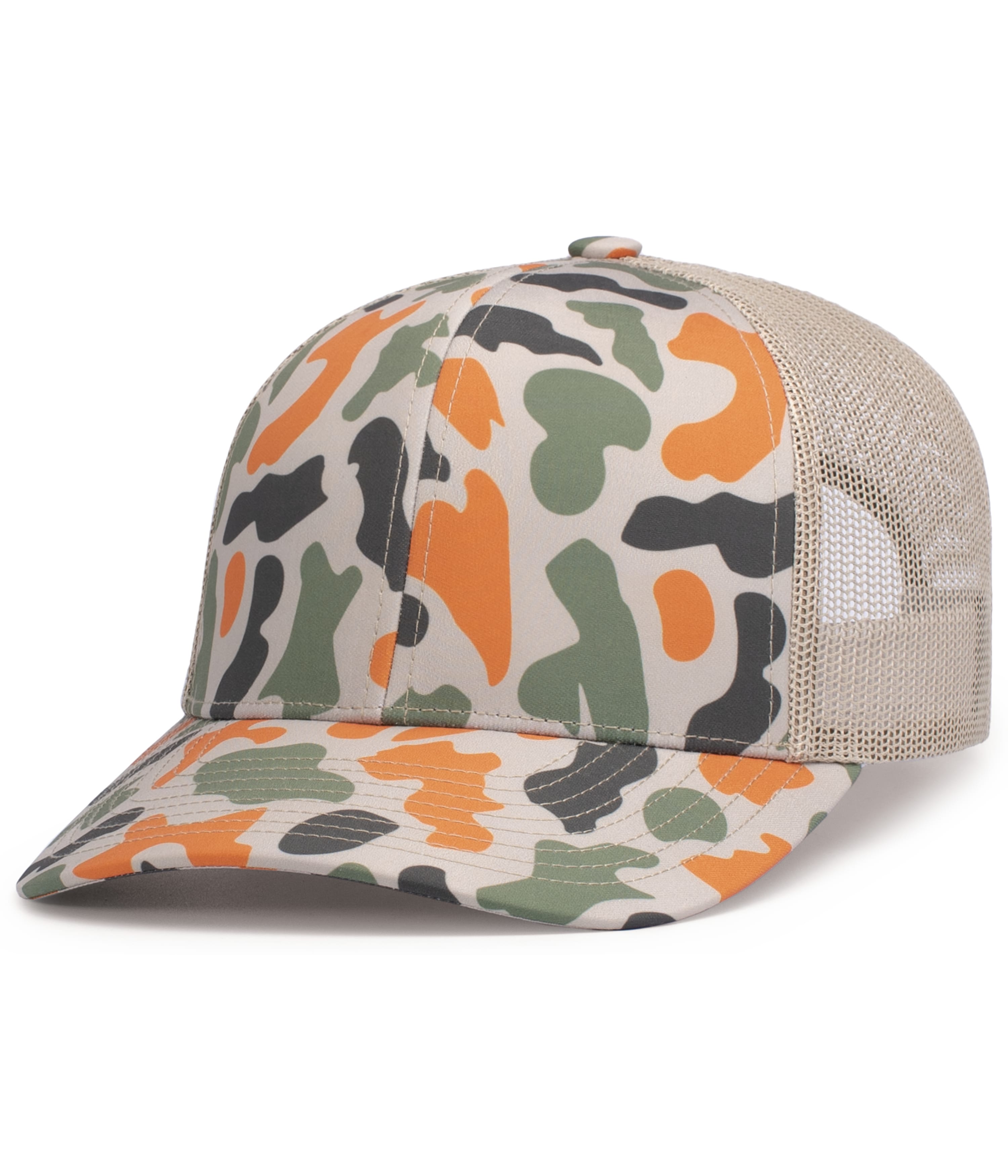 WEEKENDER DUCK CAMO TRUCKER SNAPBACK CAP 4