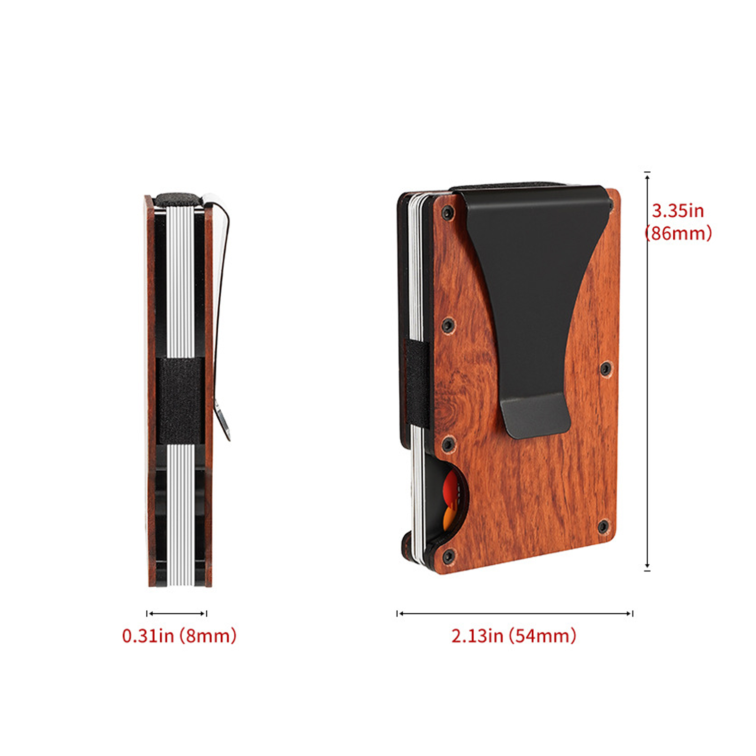 Business Wood RFID Wallet 1