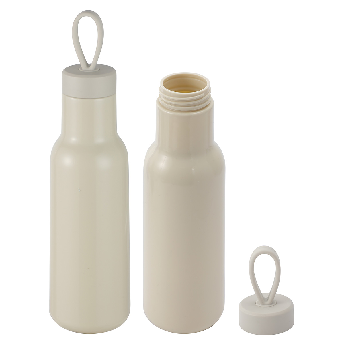 Cameo 23 oz PLA Sports Bottle with Silicone Loop Handle, custom plastic water bottle with logo imprint 26