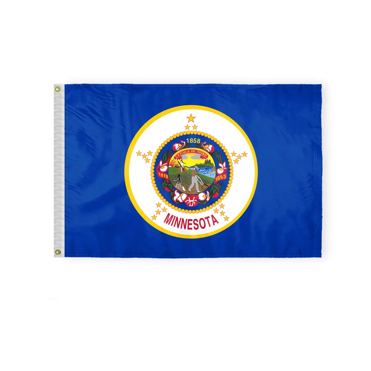 12"x18" to 8'x12' Minnesota Nylon Flags 8