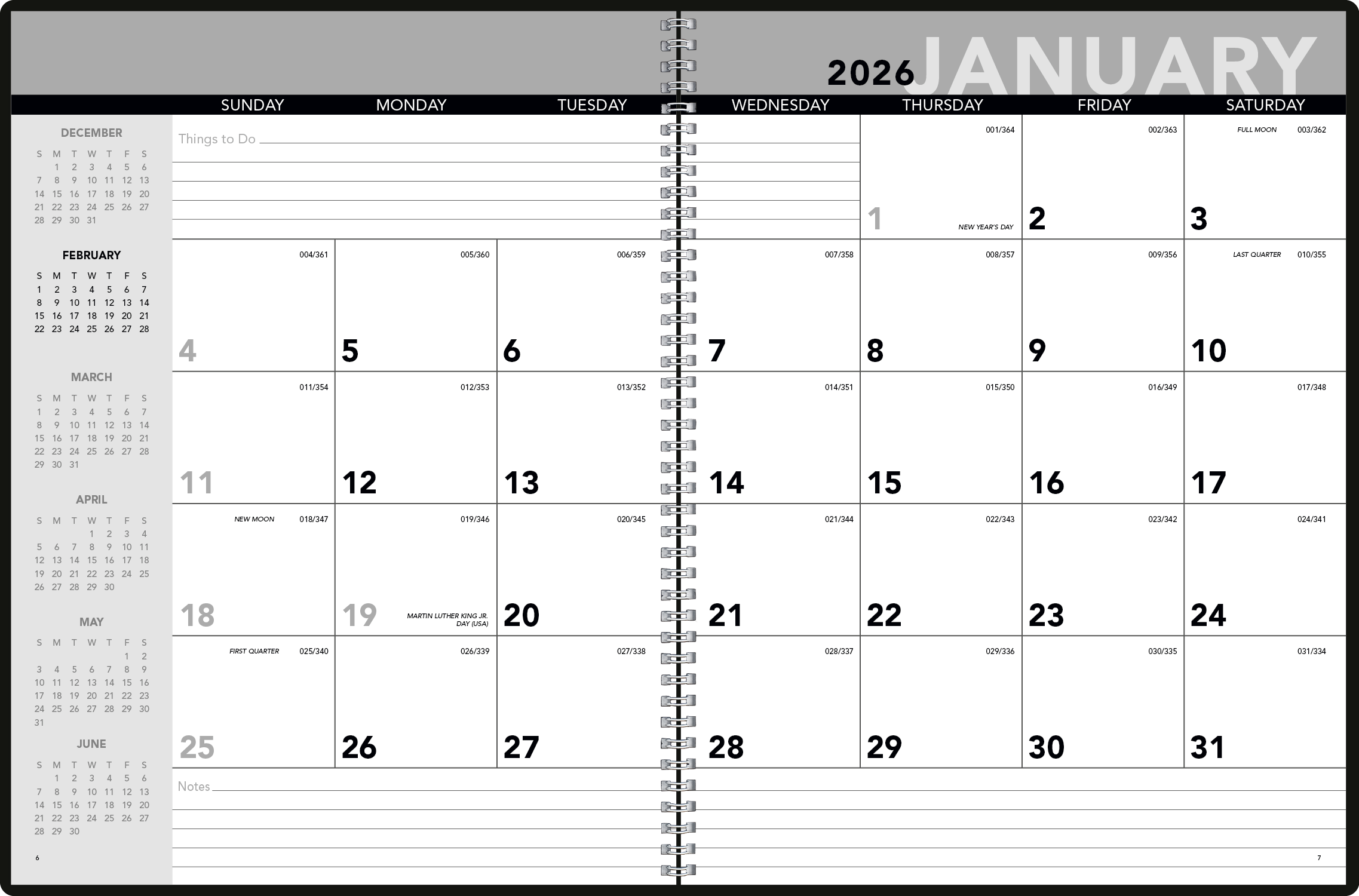 Triumph® Calendars Monthly Planner 15