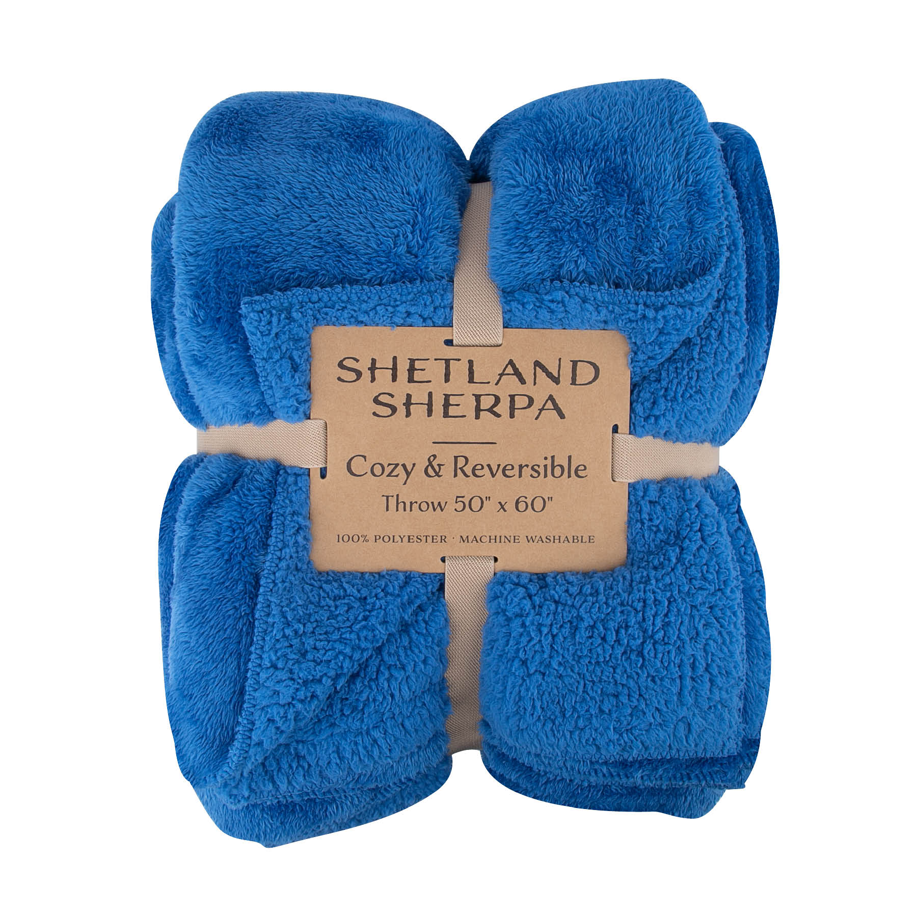 Shetland Sherpa 50 x 60 Reversible Blanket 3