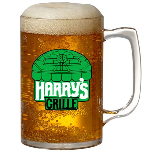 5 oz. Plastic Mini Stein/Mug, custom plastic cup with logo imprint 2