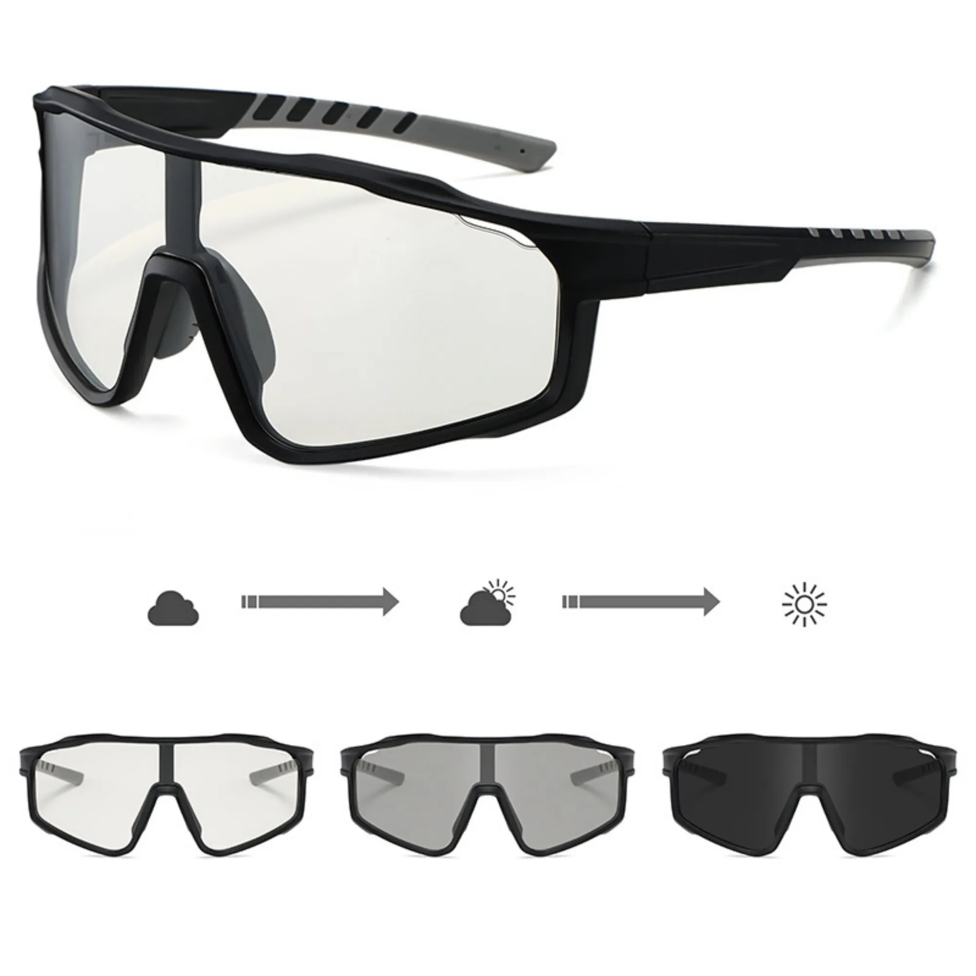 Outdoor Photochromic Sports Sunglasses 6