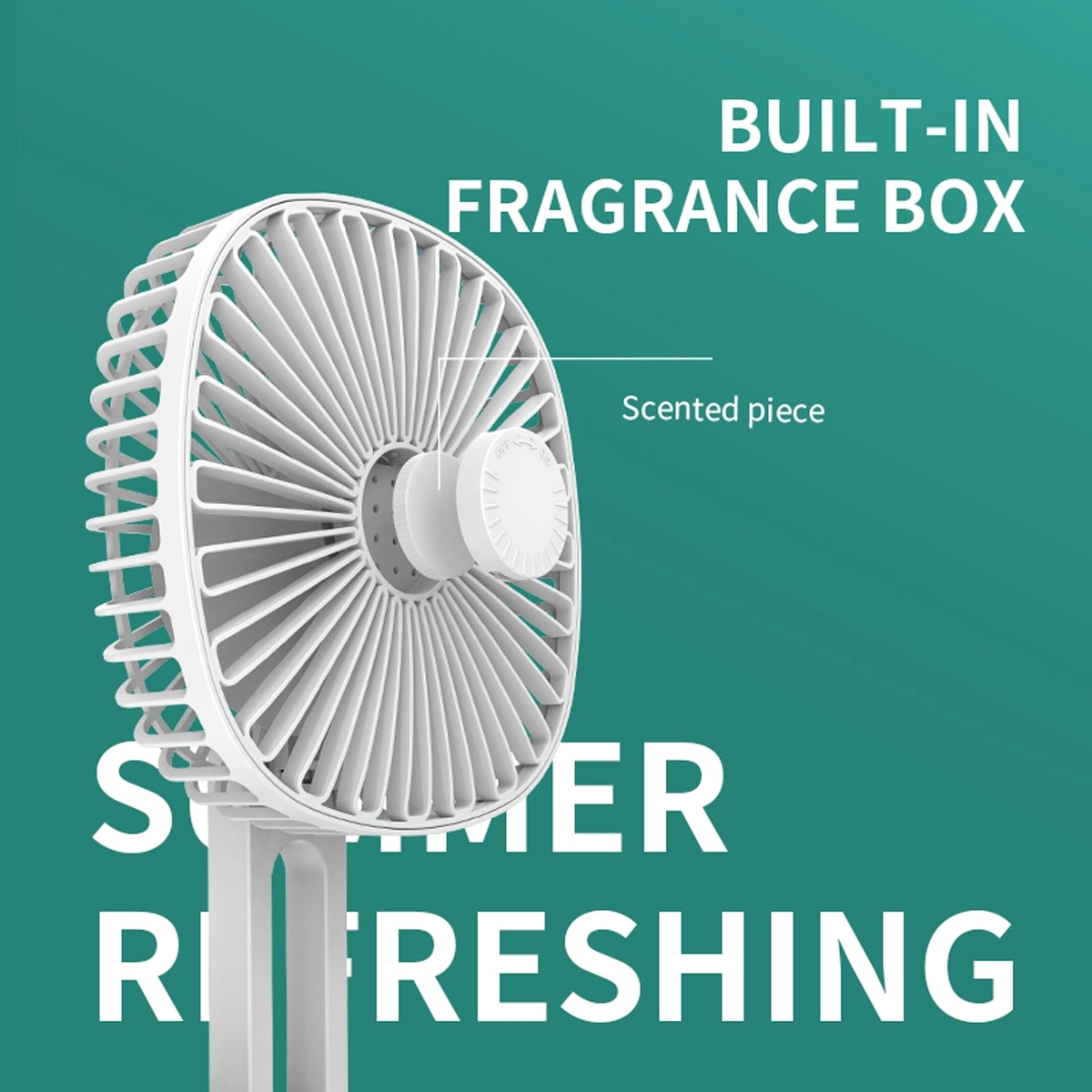 Usb Rechargeable Folding Desktop Fan 2