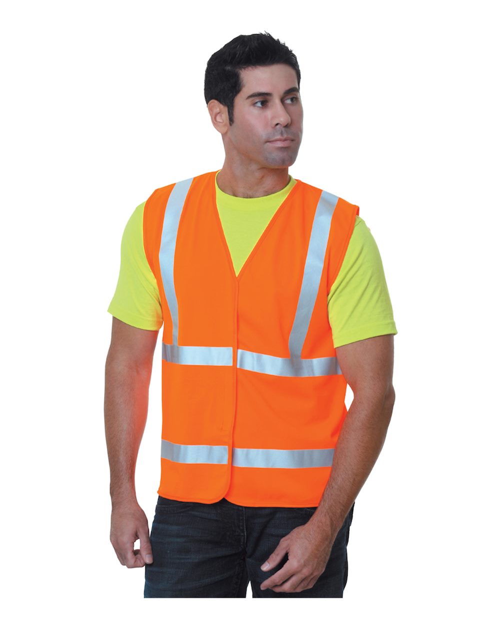 Unisex USA-Made Economy Class 2 ANSI Vest - 3789 1