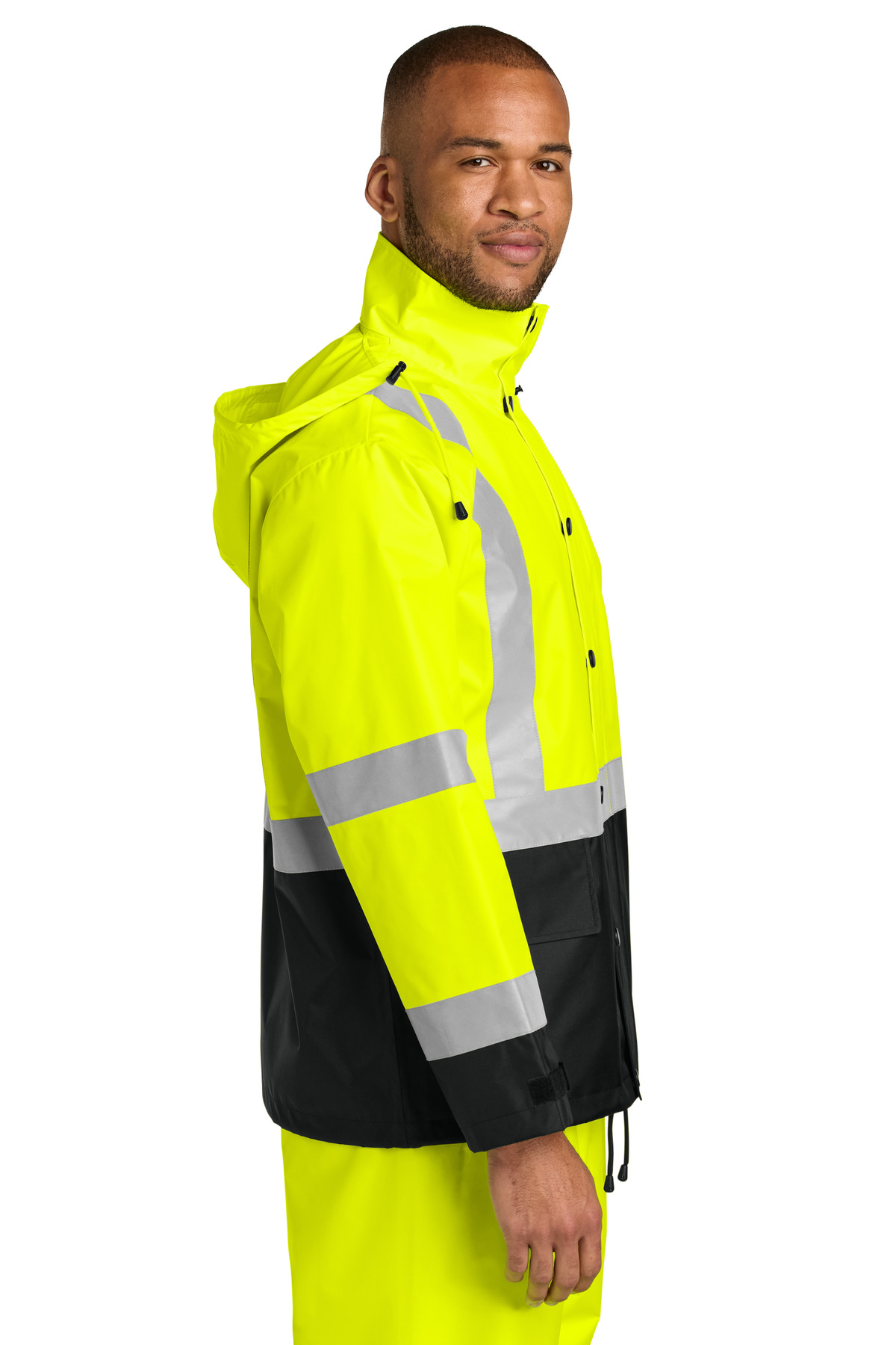 CornerStone ANSI 107 Class 3 Rain Jacket CSJ504 4