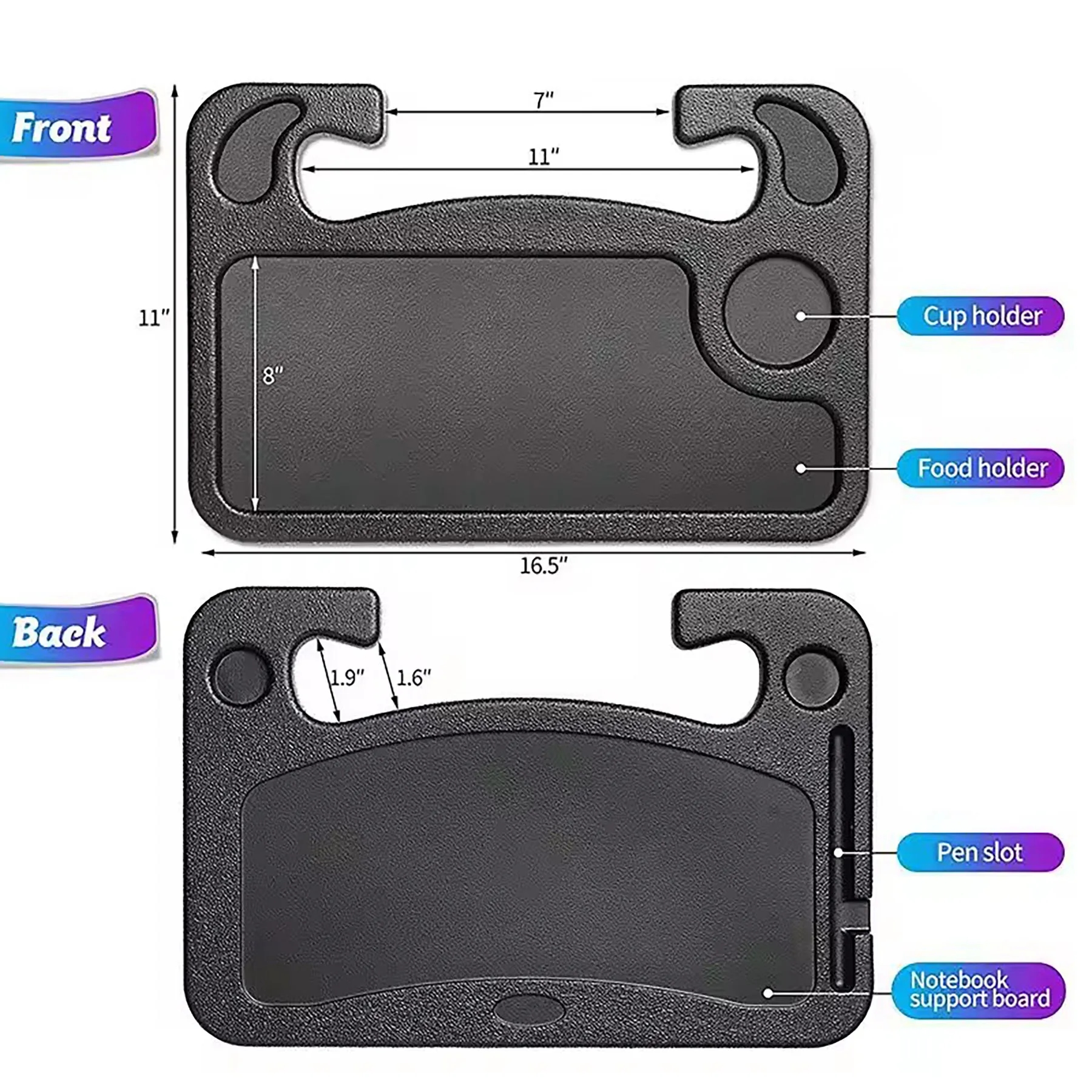 Car Steering Wheel Desk 6