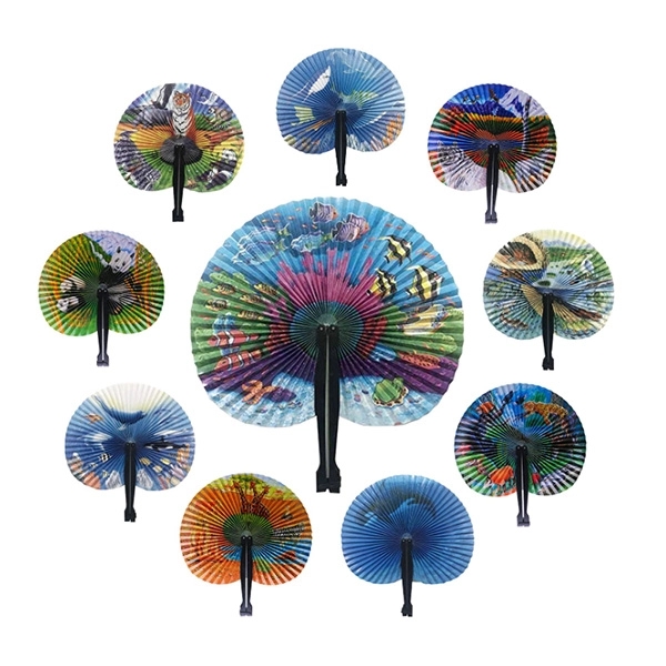 Folding Paper Fan 5