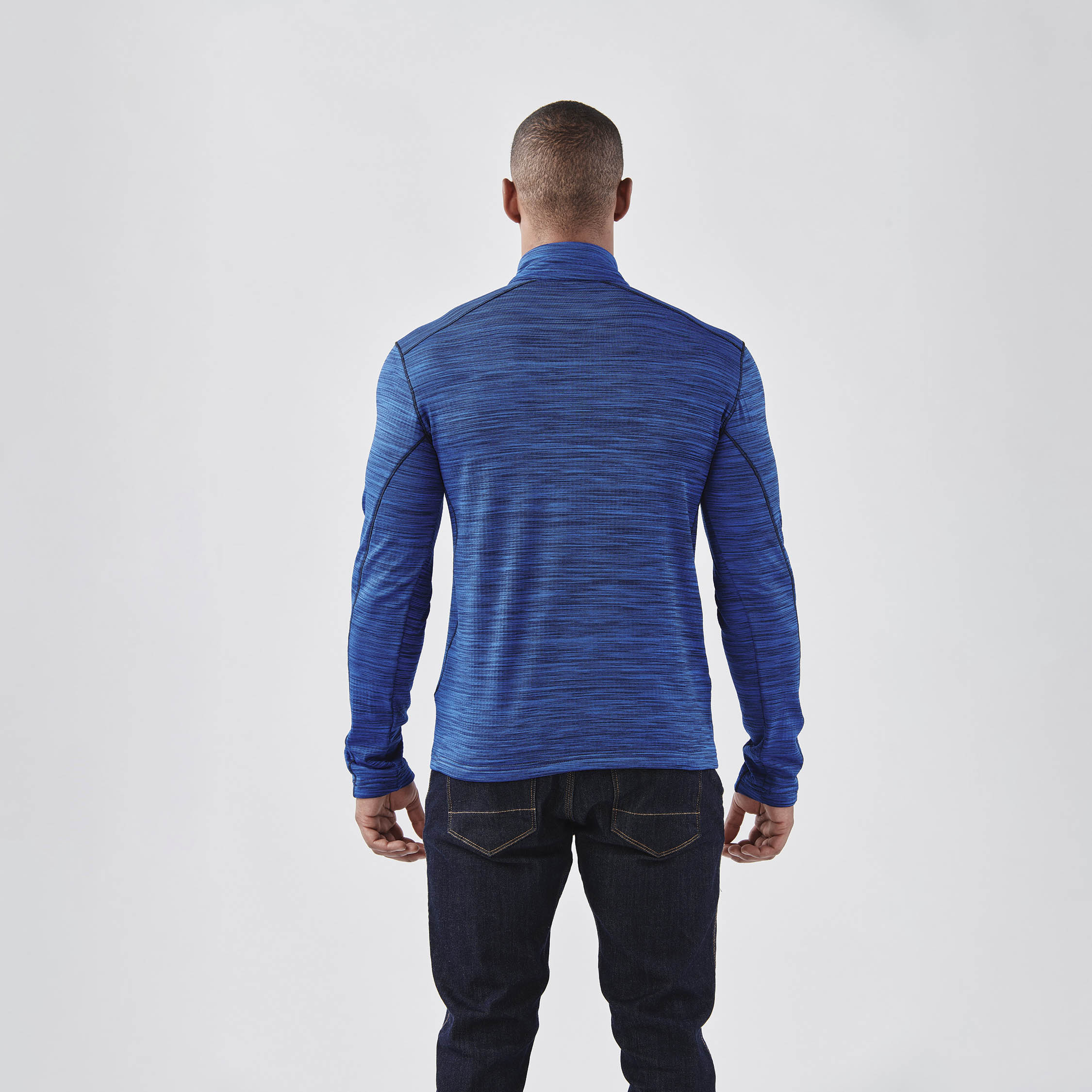 Stormtech Men's Base Thermal 1/4 Zip Pullover, custom hoodie or sweatshirt with logo imprint 4