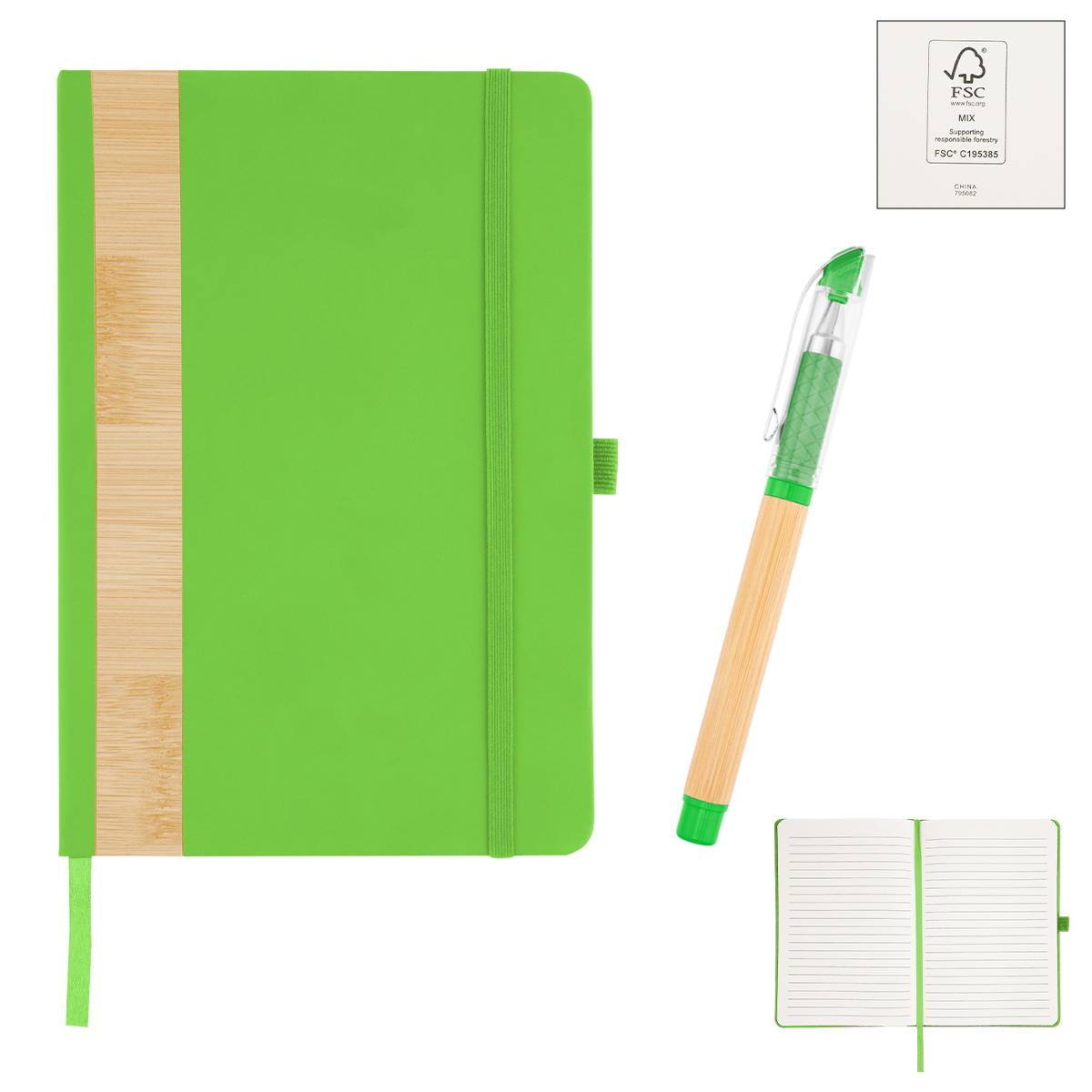 Verse Bamboo Journal With Pen 5