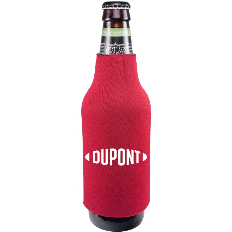 Pull Over Bottle Cooler - One Sided Imprint